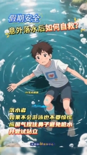 假期安全｜意外落水后如何自救？